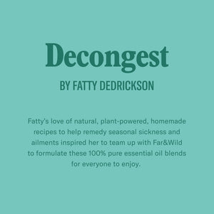 DECONGEST + DEFEND BY FATTY DEDRICKSON