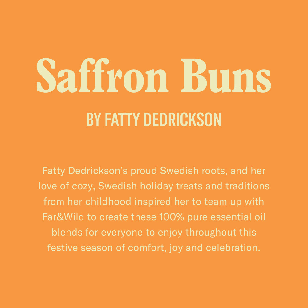 SAFFRON BUNS BY FATTY DEDRICKSON