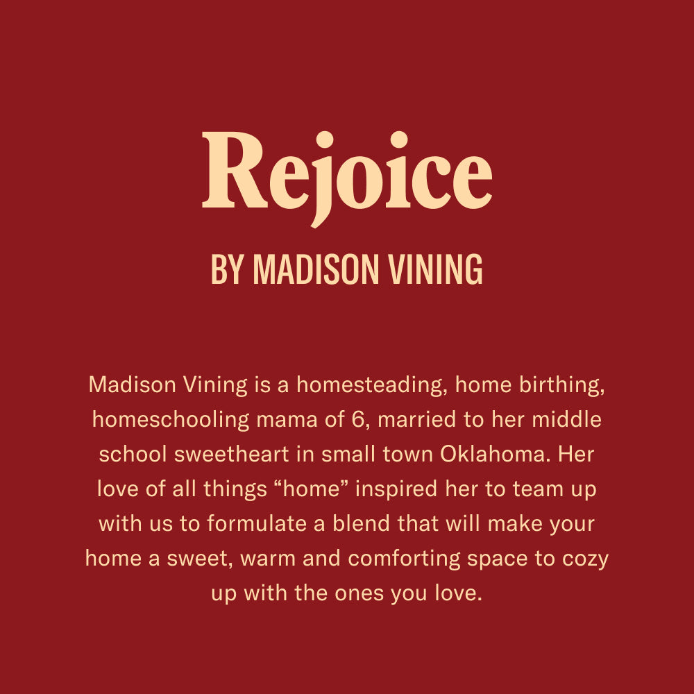 REJOICE BY MADISON VINING